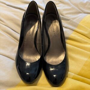 Black Patent Leather Heels